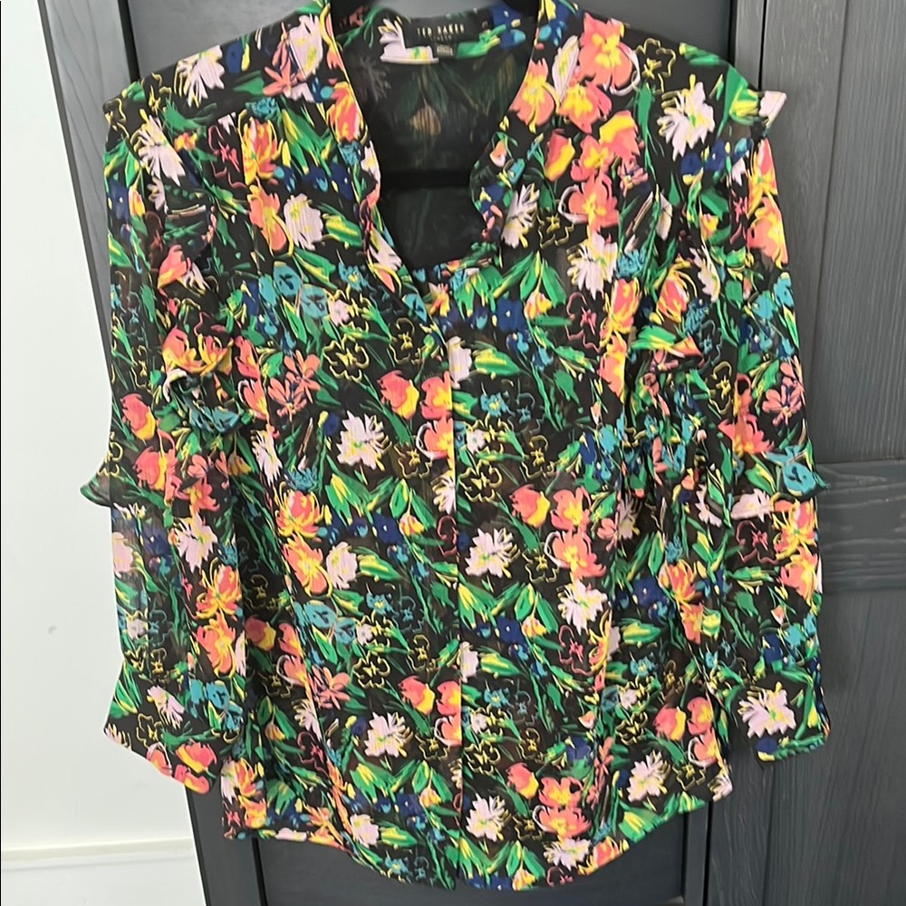 Ted Baker Floral Women's Top - Multicolor